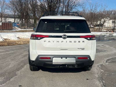2026 Nissan Pathfinder Platinum CAPTAIN CHAIRS, CARGO PACKAGE