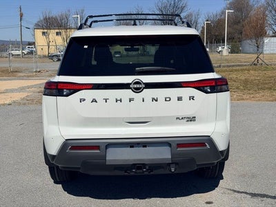 2026 Nissan Pathfinder Platinum CAPTAIN CHAIRS, CARGO PACKAGE