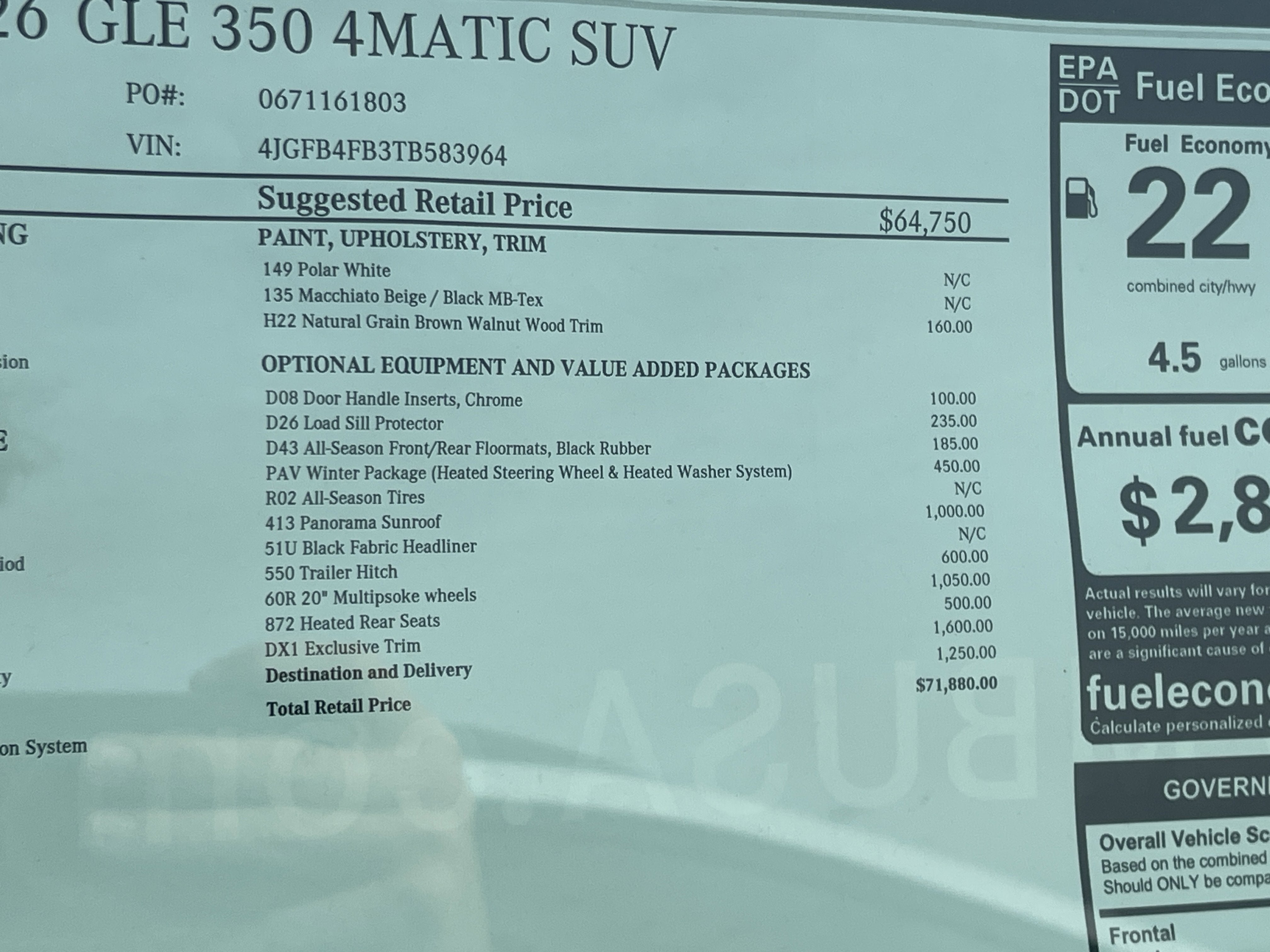 2026 Mercedes-Benz GLE GLE 350 4MATIC® SUV