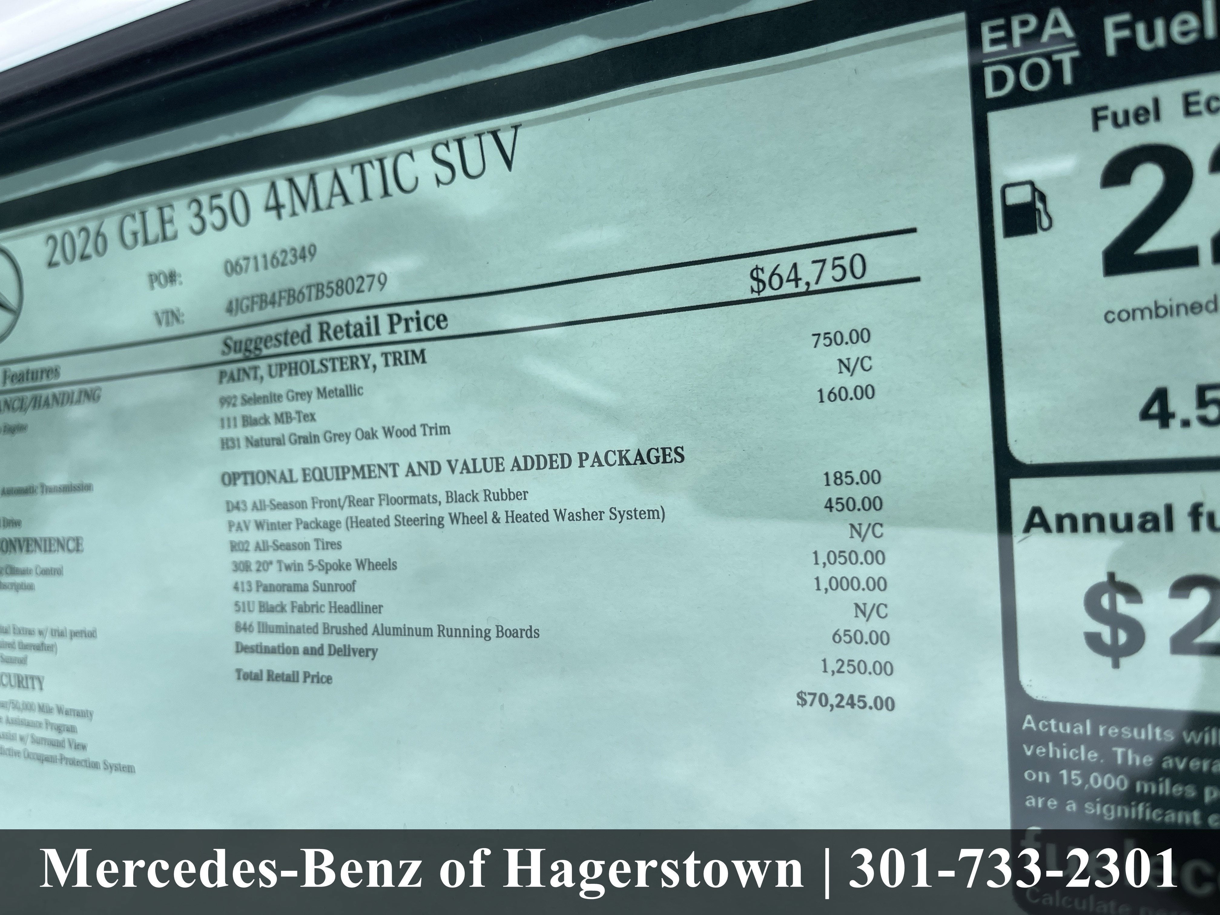 2026 Mercedes-Benz GLE GLE 350 4MATIC® SUV