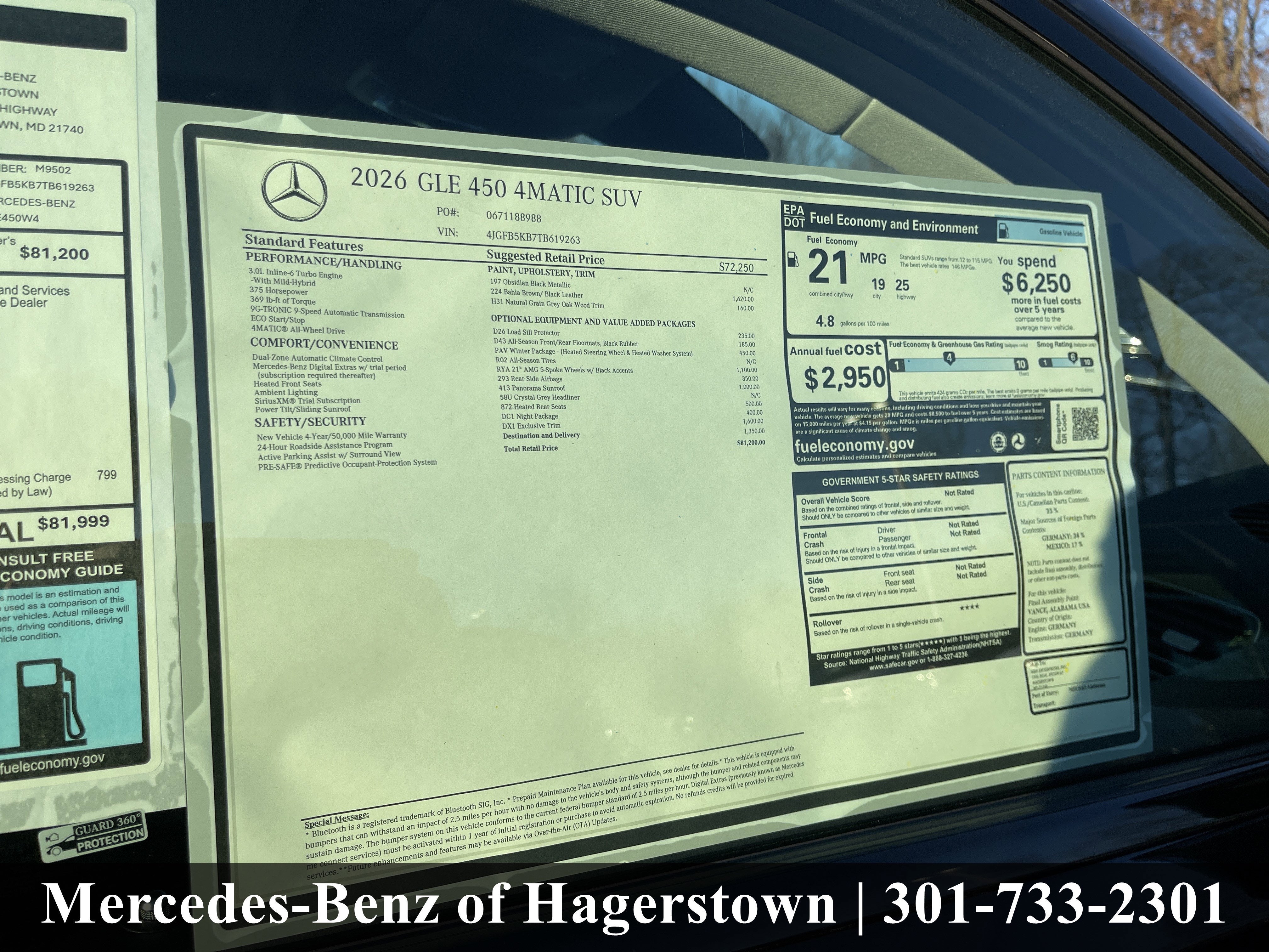 2026 Mercedes-Benz GLE GLE 450 4MATIC® SUV