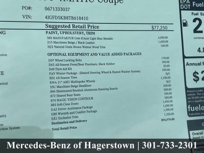 2026 Mercedes-Benz GLE GLE 450 4MATIC® Coupe