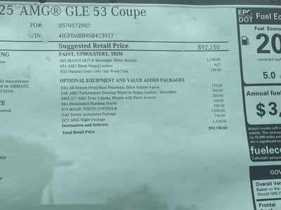 2025 Mercedes-Benz GLE AMG® GLE 53 4MATIC®+ Coupe