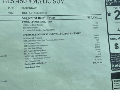 2026 Mercedes-Benz GLS GLS 450 4MATIC® SUV