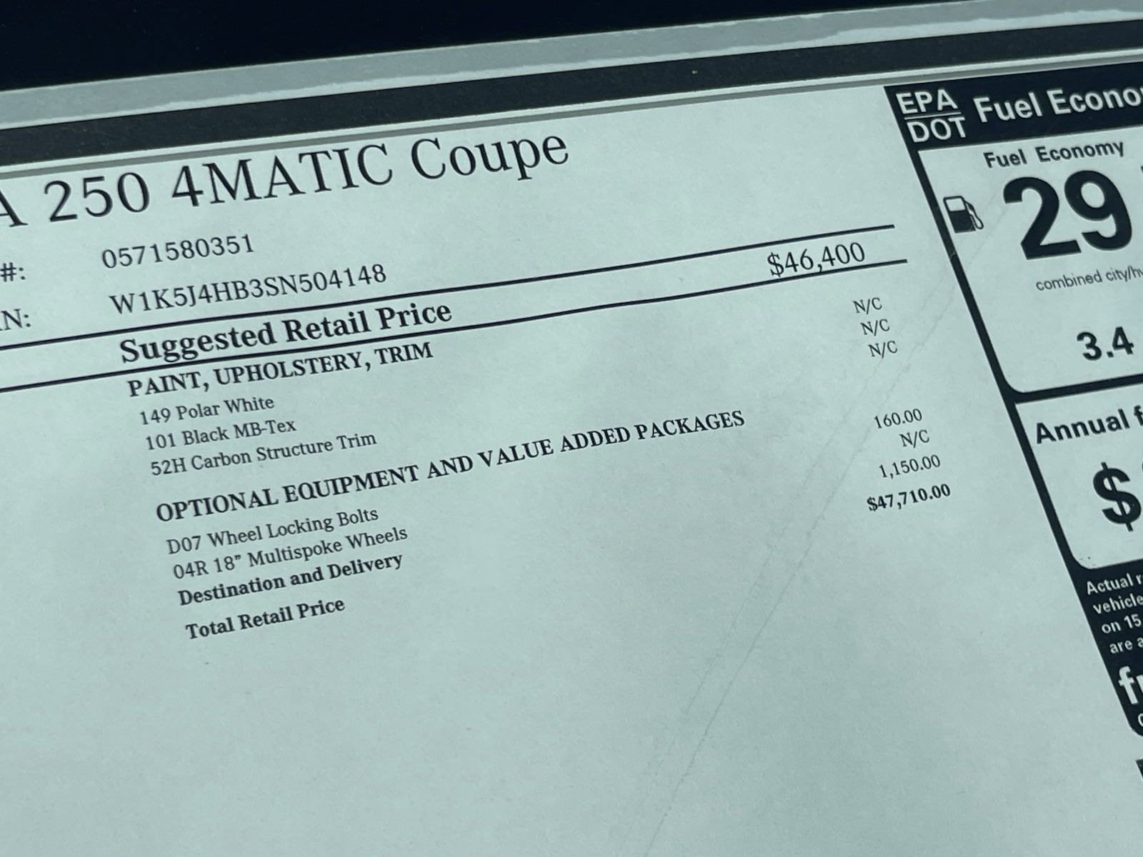 2025 Mercedes-Benz CLA CLA 250 4MATIC® Coupe