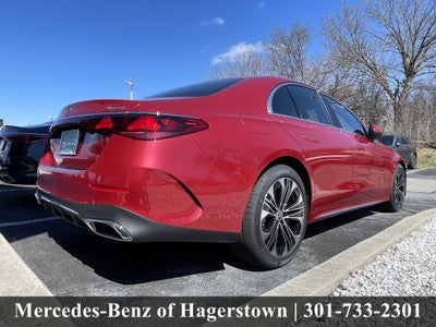 2026 Mercedes-Benz E-Class E 350 4MATIC® Sedan
