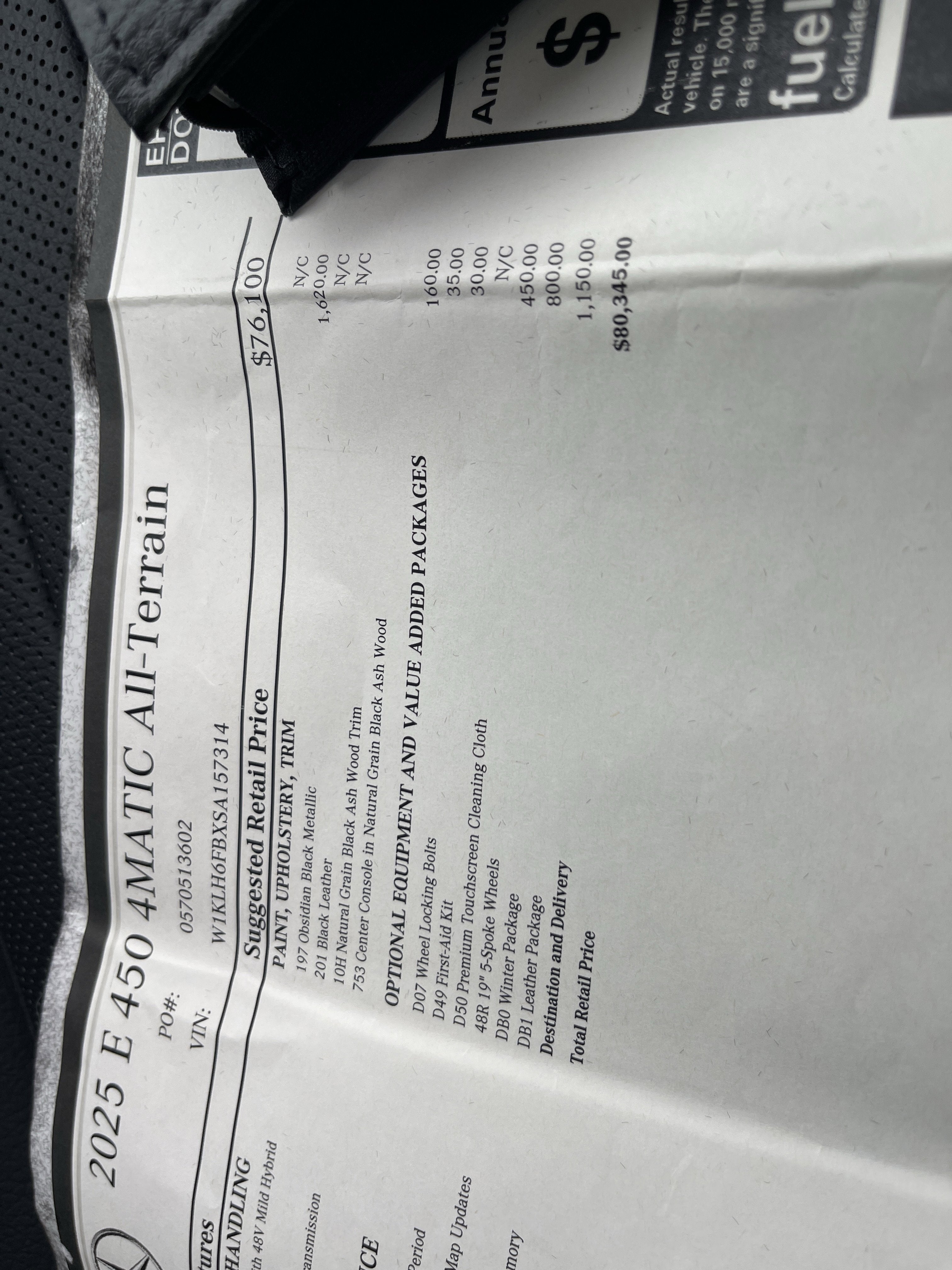 2025 Mercedes-Benz E-Class E 450 4MATIC® All-Terrain Wagon