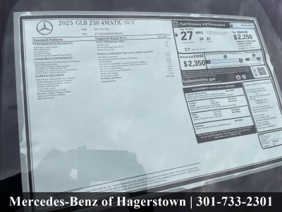 2025 Mercedes-Benz GLB GLB 250 4MATIC® SUV