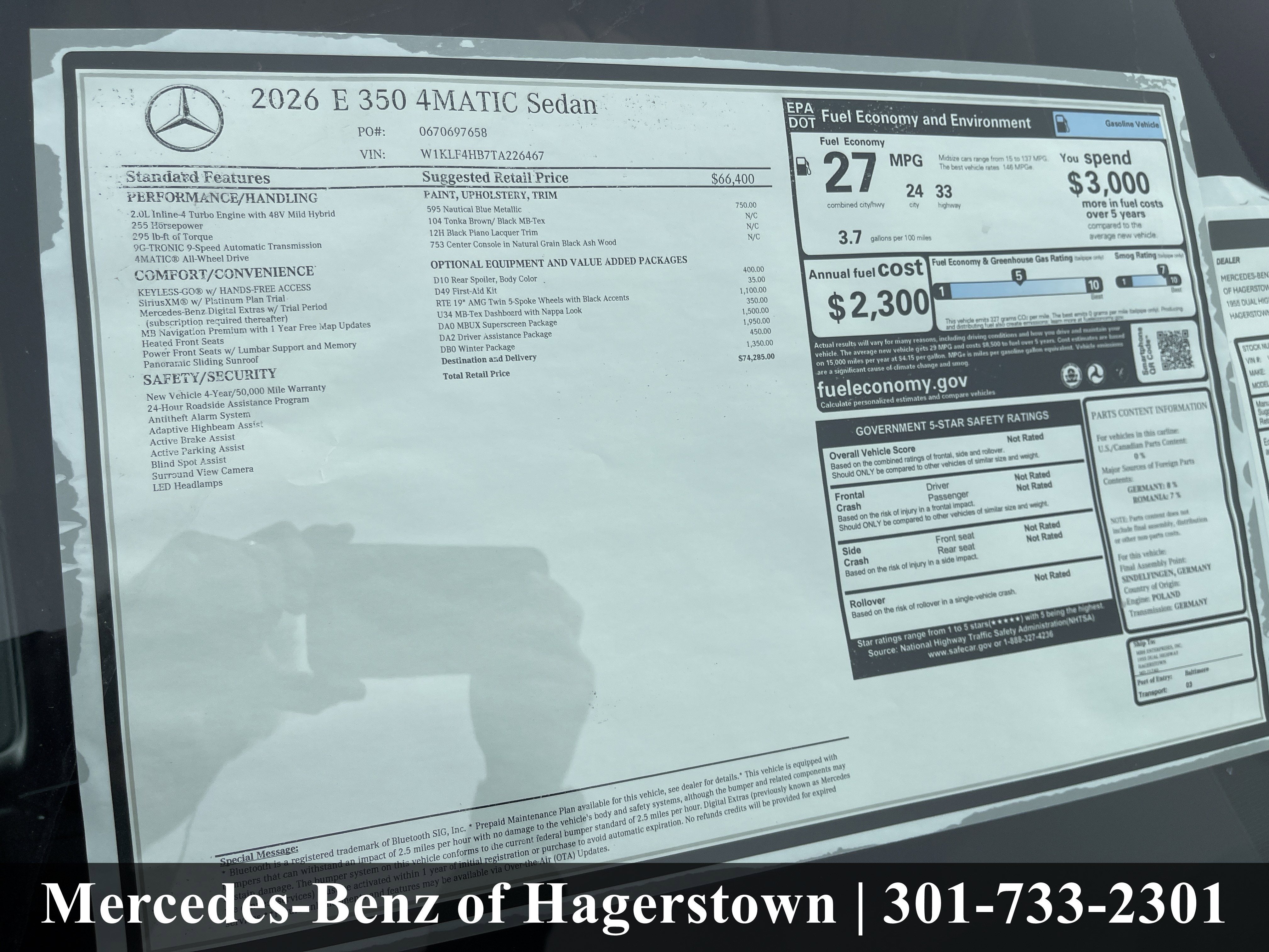 2026 Mercedes-Benz GLC GLC 300 4MATIC® SUV